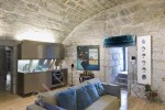 interior photography of a restored martello tower