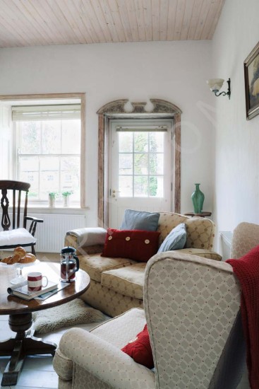 Interior photography of a cottage