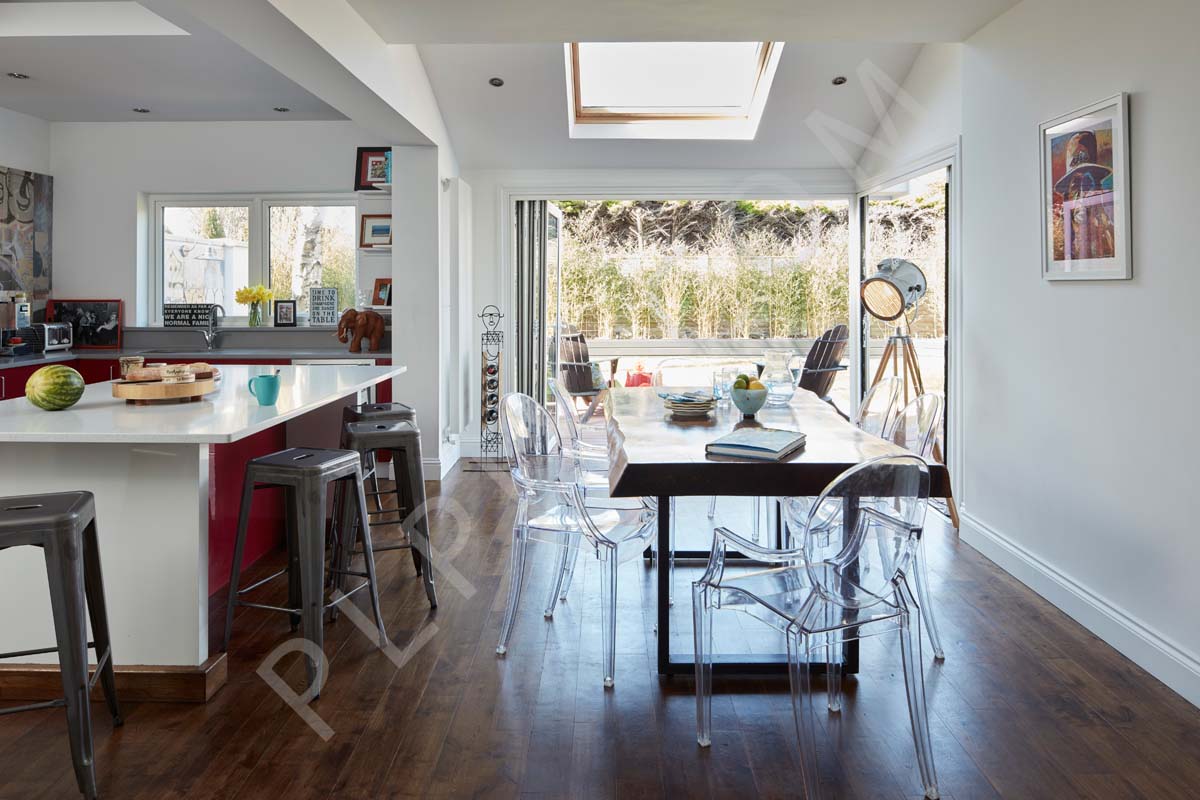 City house that has been revamped with a Californian interior feel