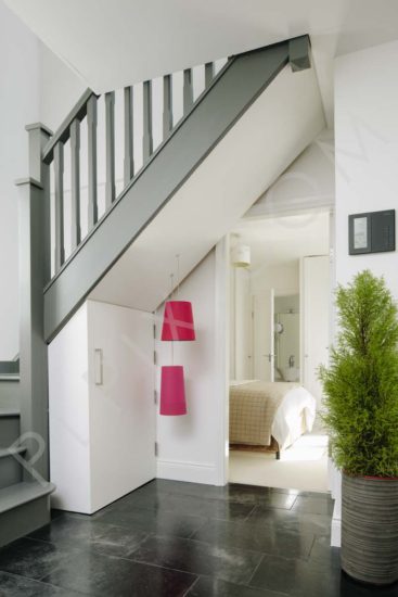 contemporary small terraced town house