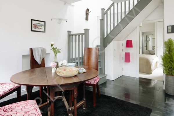 contemporary small terraced town house