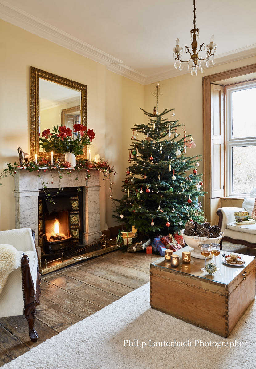 Christmas In A Beautiful Restored Victorian Terraced House